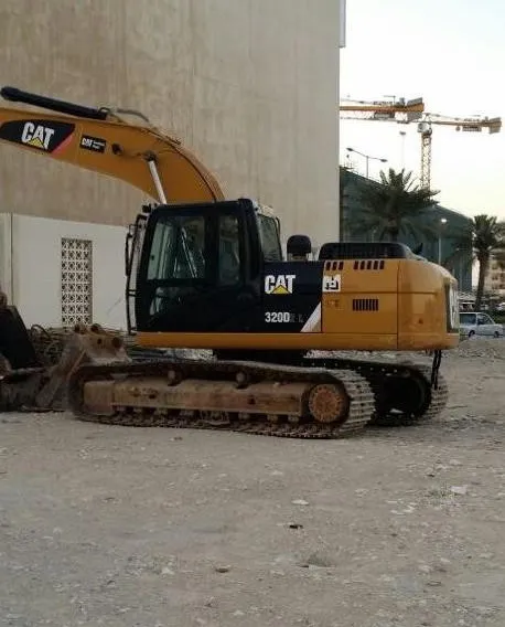 Houstan Gulf excavator on site